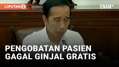 VIDEO: Jokowi Minta Pengobatan Pasien Gagal Ginjal Akut Digratiskan