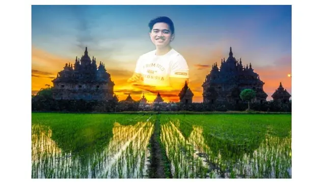 Hasil Editan Foto Kaesang dengan Background Wisata Ini Kocak Abis