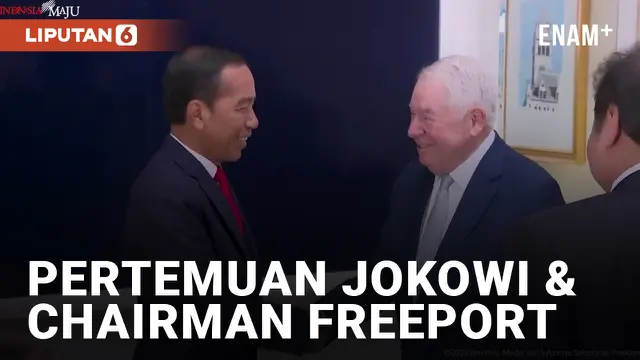 Jokowi Temui Bos Freeport di Amerika