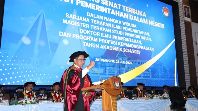 Mendagri Dorong Lulusan IPDN Jadi Agent of Change di Lingkungan ASN