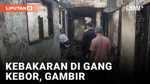VIDEO: Kebakaran Di Gang Kebor Gambir, 2 Orang Tewas dan 600 Jiwa Kehilangan Tempat Tinggal