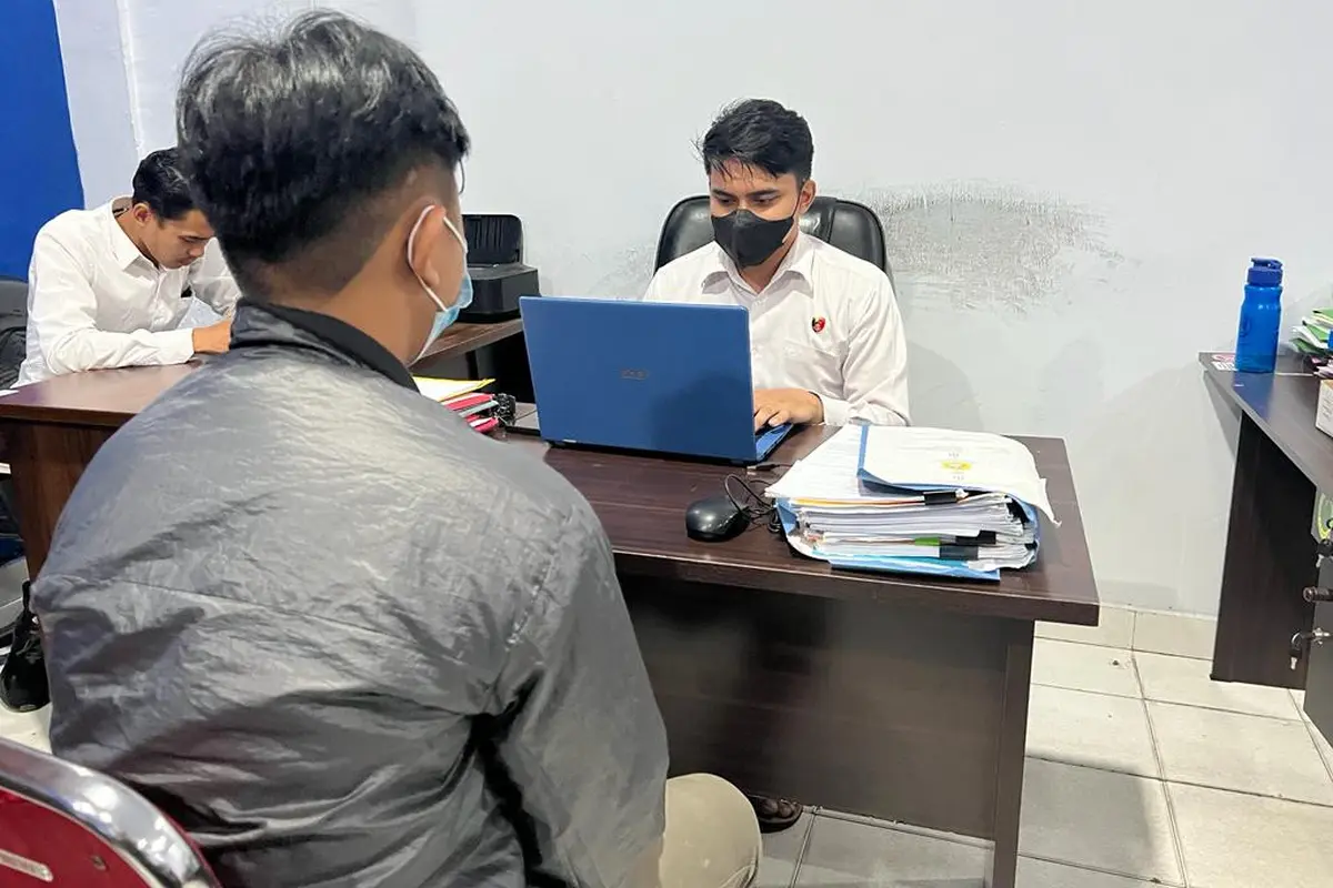 Muamar Abdillah, seorang wartawan lokal Gorontalo