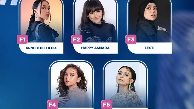 kategori Female Singer Of The Year di Indonesian Music Awards (IMA) 2021