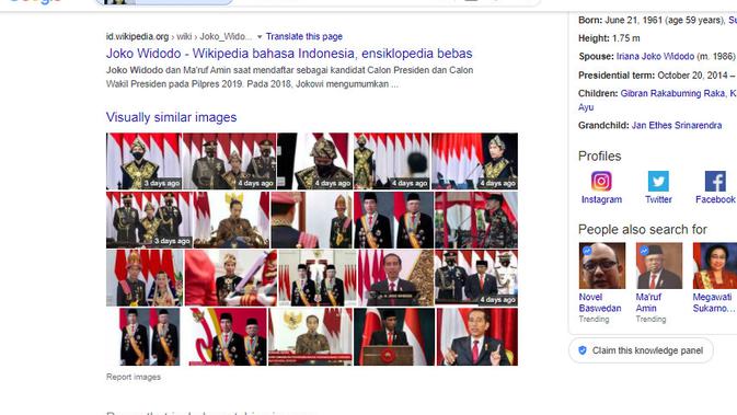 klaim foto Presiden Jokowi mengenakan busana adat dari Wuhan