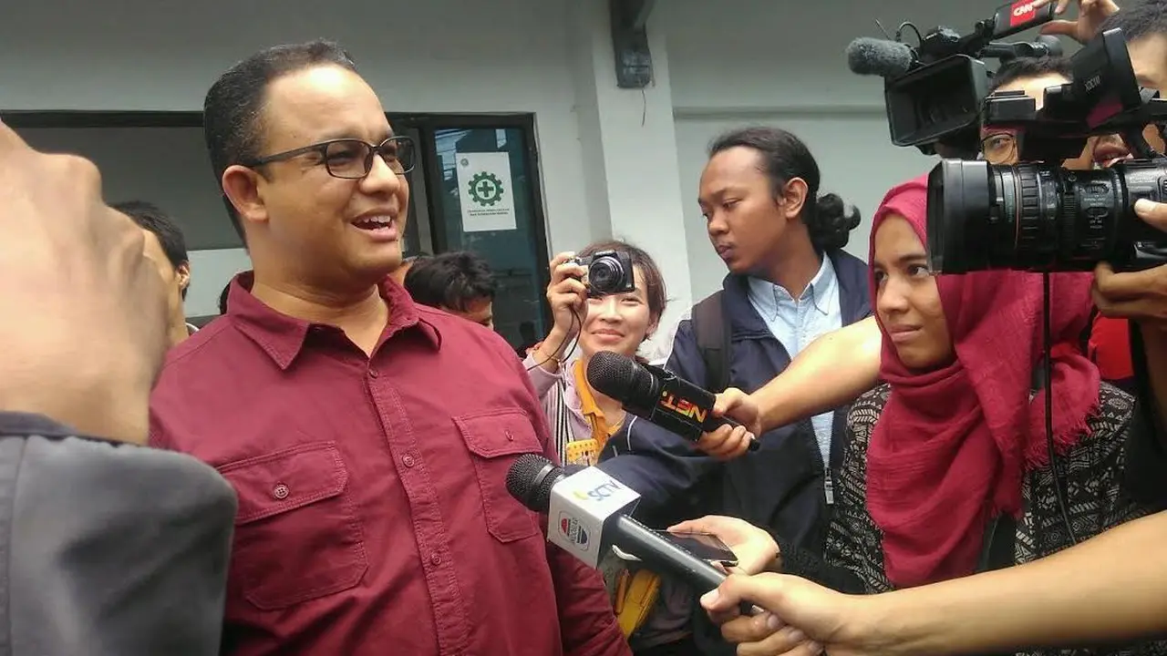 Anies Baswedan di BNN