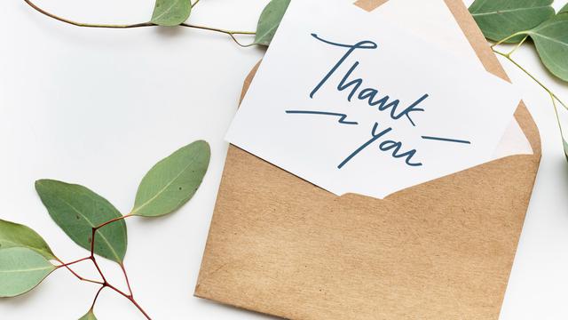 Thank You Card