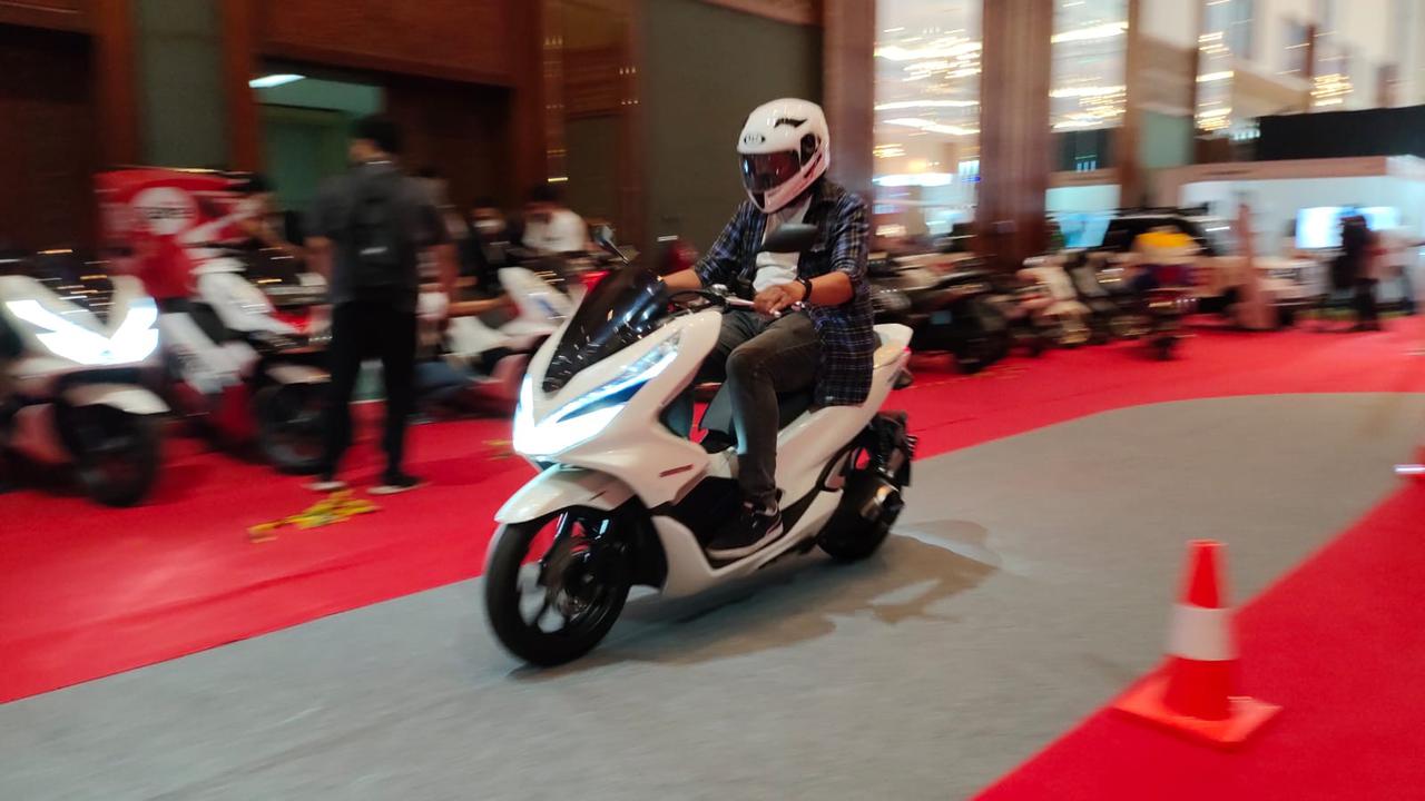 Nyobain Honda PCX Electric, Langsung Aja Datang ke Pameran di Senayan (ist)