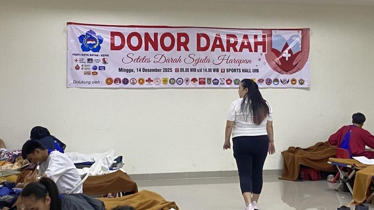 PMI Batam Jaga Ketersediaan 3.000 Kantong Darah Per Bulan Melalui Donasi Darah Rutin