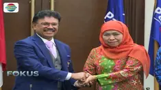 Menurut Khofifah, dirinya juga sudah meminta izin kepada Presiden Jokowi untuk mengikuti Pilgub Jatim.