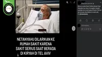Kumpulan Foto Hoaks Sepekan: Benjamin Netanyahu Dilarikan ke RS hingga Mike Tyson Berkalung Bendera Palestina