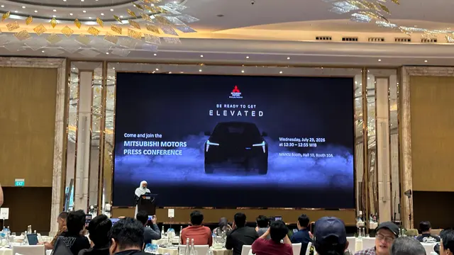 Bocoran Mobil Baru Mitsubishi (Arief A/Liputan6.com)