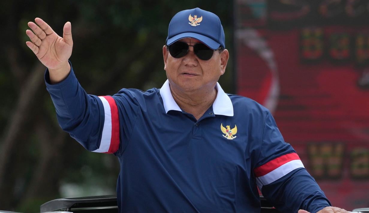 Presiden Prabowo Subianto menekan sejumlah hal kepada para anggota Kabinet Merah Putih. (AP Photo/Achmad Ibrahim)