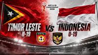 Ilustrasi Timnas Timor Leste U-19 vs Timnas Indonesia U-19, Piala AFF U-19 2026. (Foto by ChatGPT)