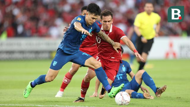 Foto: Unggul Jumlah Pemain, Timnas Indonesia Harus Puas Ditahan Imbang Thailand pada Matchday Ketiga Piala AFF 2022