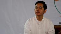 Putra sulung Presiden Jokowi, Gibran Rakabuming Raka saat menjadi pembicara di Pondok Pesantren Al Muayad Solo.(Liputan6.com/Fajar Abrori)