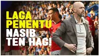 Berita video pelatih Manchester United, Erik Ten Hag, optimistis bertahan di MU jika bisa juara Piala FA melawan Manchester City pada sabtu nanti.