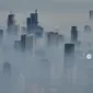 Beredar Foto Polusi Udara Selimuti Langit Jakarta, Masuk Kategori Tidak Sehat.&nbsp; foto; Instagram @pakindro