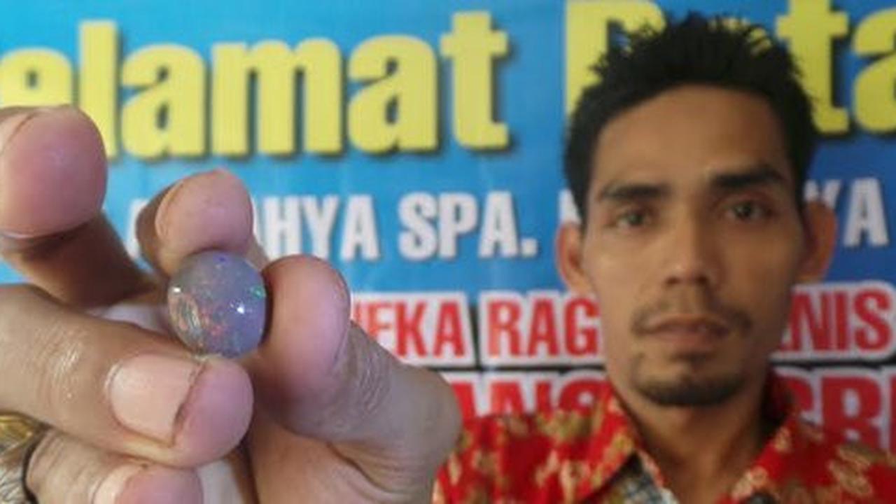 Tren akik meredup, jenis batu khas Banten ini tetap laku dijual