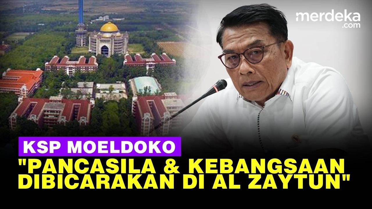 VIDEO: Moeldoko Banggakan Pernah Ceramah di Ponpes Al Zaytun, Bantah Jadi Beking