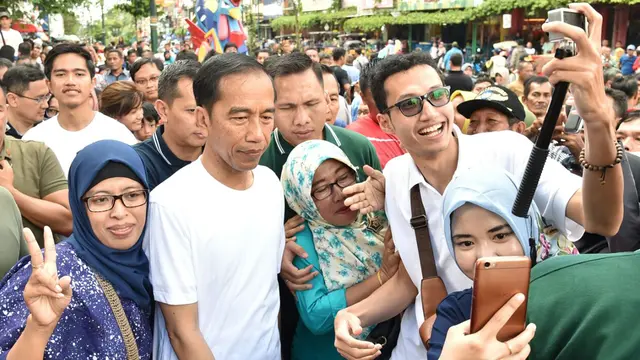 Jokowi Blusukan ke Malioboro