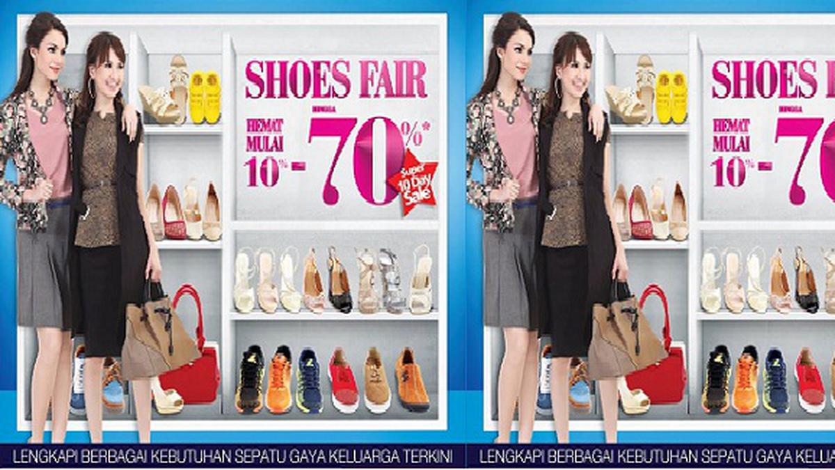 Siap-siap Belanja! Aneka Sepatu Hemat Mulai 10% - 70% di Matahari Shoes