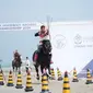 Indonesia berhasil bawa pulang medali Perunggu pada Horseback Archery Asian Championship 2024.&nbsp;(Istimewa)