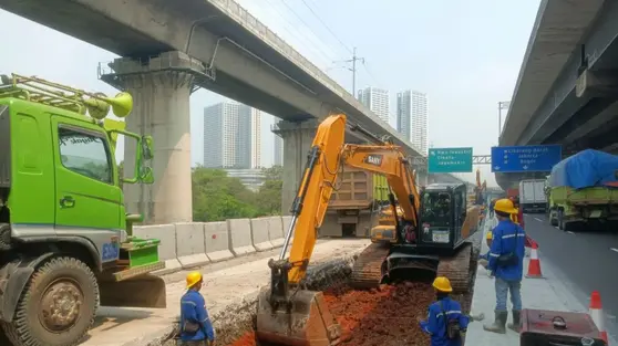 7 Titik Jalan Tol Jakarta-Cikampek Diperbaiki pada 29 Agustus-4 September 2026