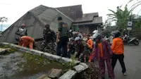 Gempa bumi mengakibatkan ratusan rumah, tempat ibadah dan fasilitas umum rusak di Banjarnegara. (Foto: Liputan6.com/SRU RAPI BNA/Muhamad Ridlo)