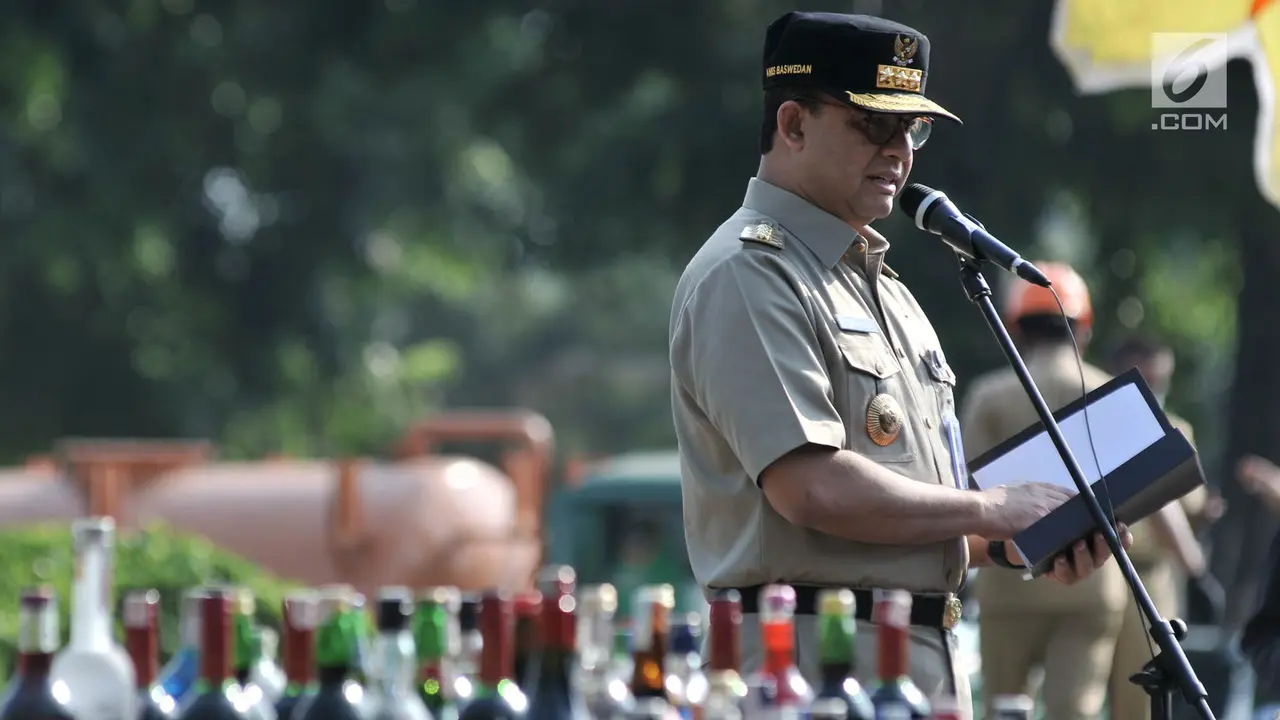 Pemusnahan Botol Miras