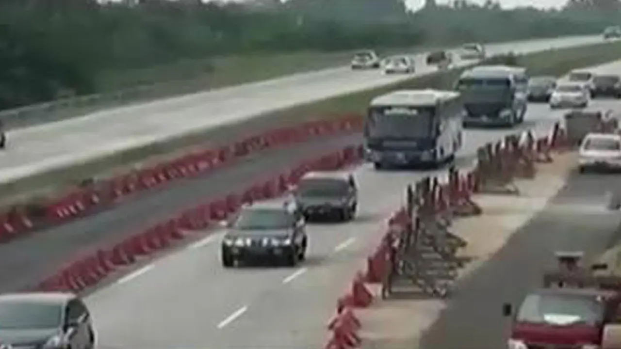 Arus Balik Liburan di Tol Cipali 