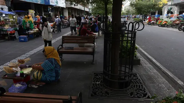 FOTO: Kawasan Wisata Jalan Malioboro Kembali Ramai