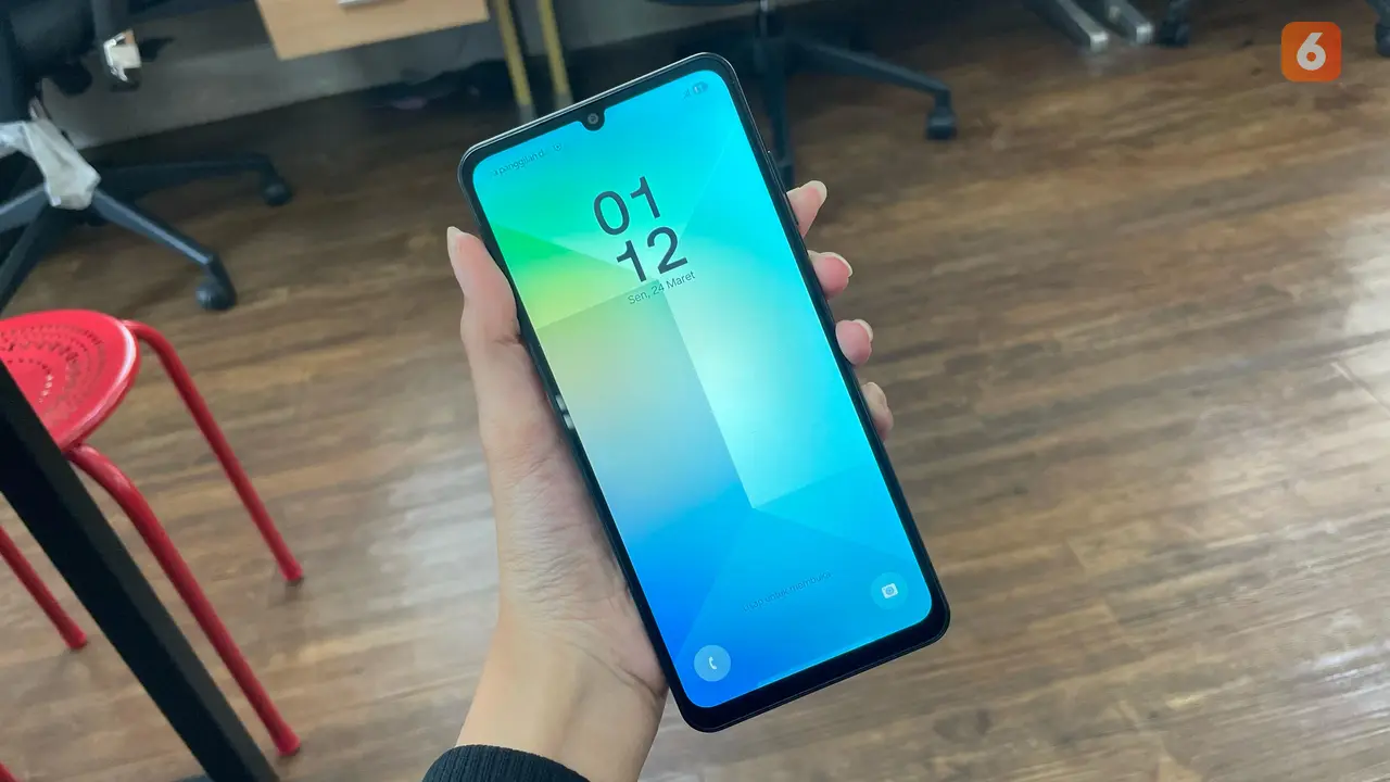 Detail Tampilan Galaxy A06 5G