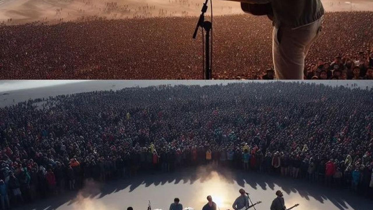 Begini Gambaran Foto AI jika Coldplay Manggung di Bromo, Keren Banget