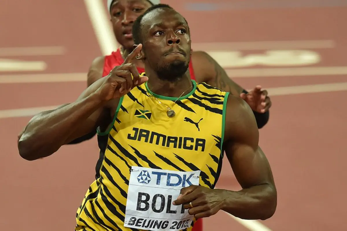 Usain Bolt (AFP PHOTO / PEDRO UGARTE )