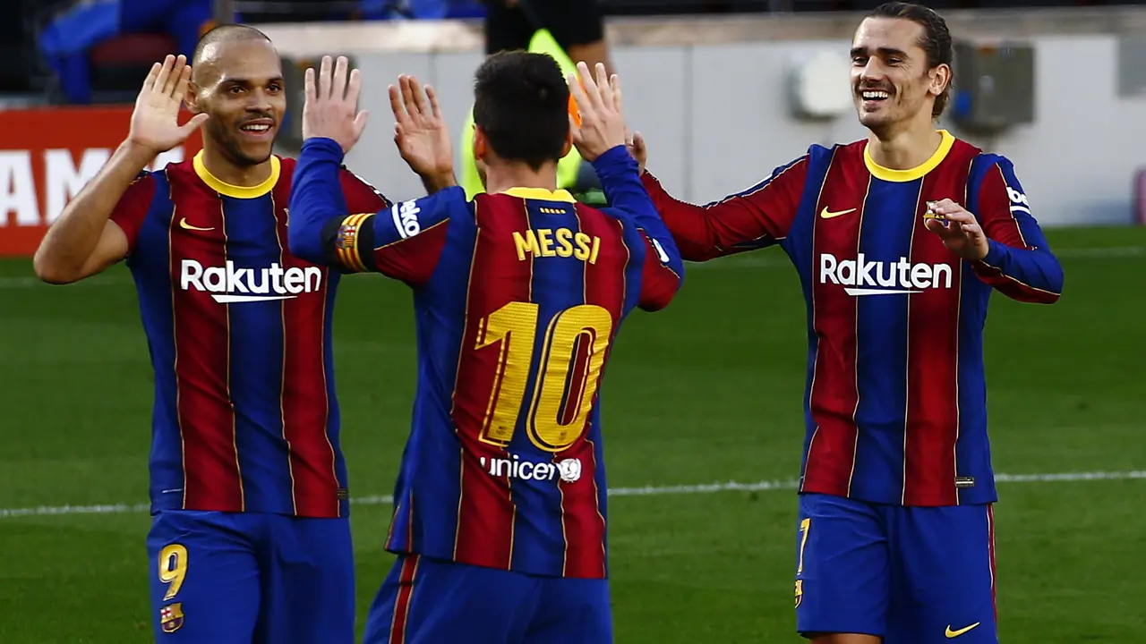 Penyerang Barcelona, Martin Braithwaite.