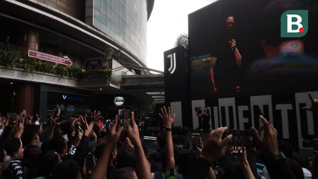 Edgar Davids dalam acara Juventus Village