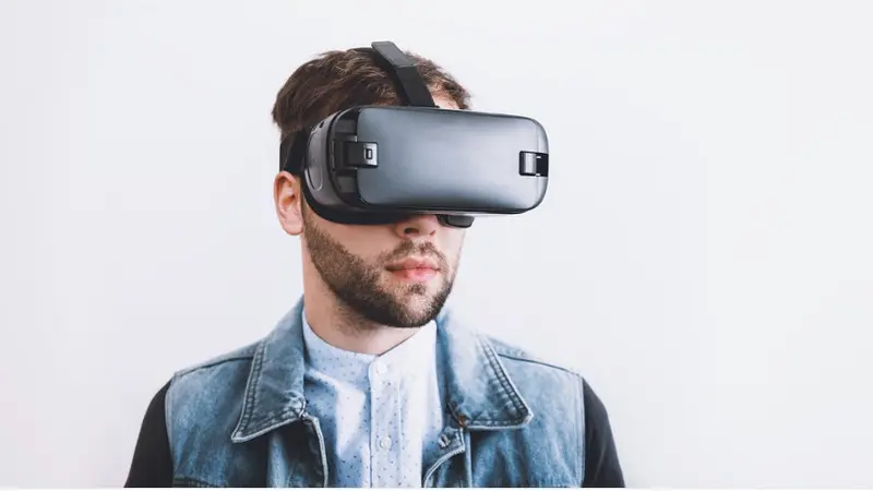 Ilustrasi Virtual Reality (VR)