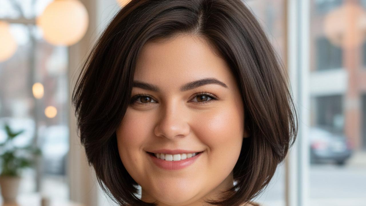 Inverted Bob dengan Layer Halus - Ciptakan Ilusi Wajah yang Tirus