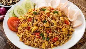 Resep Nasi Goreng Kampung dengan Telur dan Teri, Gurih Sedap dan Bikin Nagih