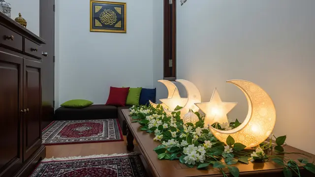 Dekorasi Lampu Ramadan