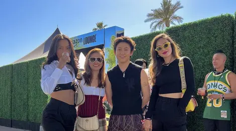 Tampil Luna Maya di Coachella, bertemu Rich Brian hingga Jackson Wang