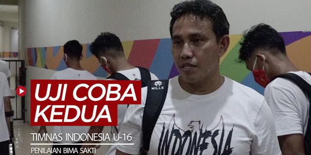 VIDEO: Penilaian Bima Sakti untuk Timnas Indonesia U-16 di Uji Coba Kedua
