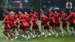 Latihan timnas Jepang hari ini, Rabu (13/11/2024) sudah dihadiri seluruh pemainnya. (Liputan6.com/Angga Yuniar)