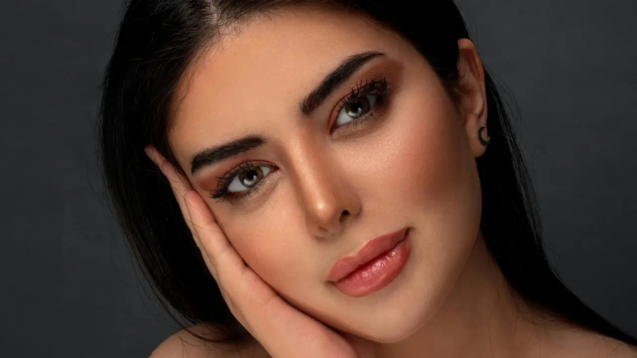 Girl with makeup