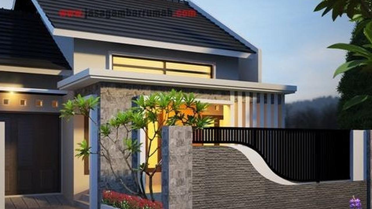 Model Pagar Tembok Minimalis