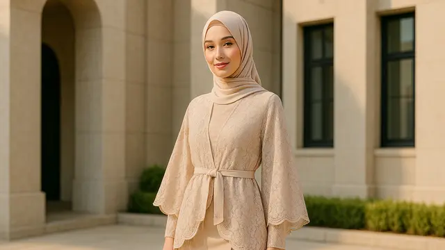 Model Outer Kekinian Hijab