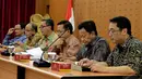 Musliar menambahkan, fasilitas pendidikan SMP di tiap daerah berbeda-beda, sehingga tidak bisa dibanding-bandingkan, Kemendikbud, Jl Jenderal Sudirman, Jakarta Selatan, Jumat (13/6/2014) (Liputan6.com/Andrian M Tunay)