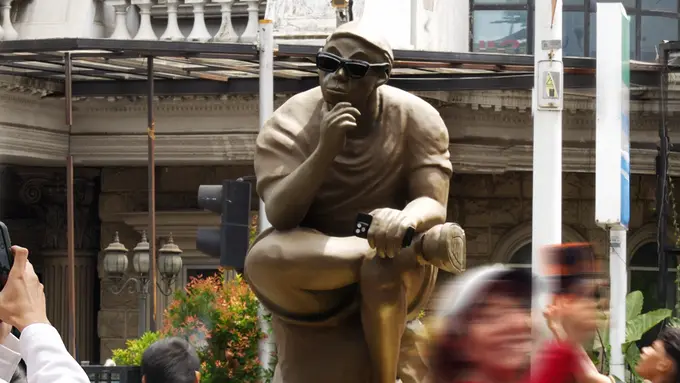 Bukan Sekadar Instalasi Seni, Ikon #PikirDuaKali Ini Punya Pesan Penting Buat Kamu