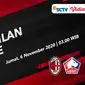 AC Milan vs Lille (Liputan6.com/Abdillah)