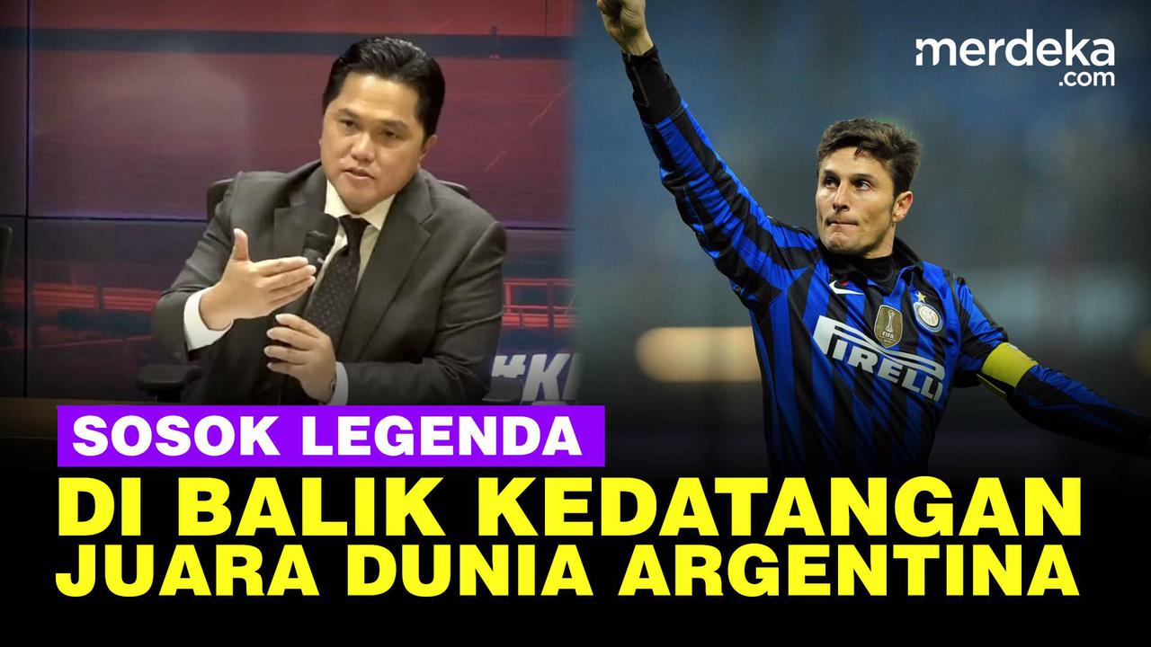 VIDEO: Terungkap! Sosok Legenda Sepakbola Dunia di Balik Kedatangan Timnas Argentina